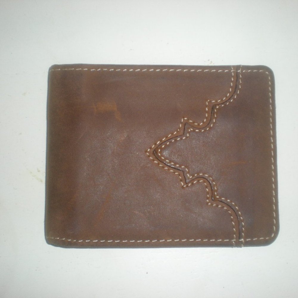 COPY - CODY JAMES Brand  Wallet    Brown    Leather    Billfold  New